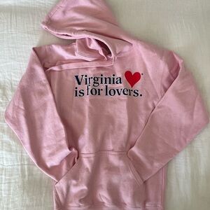 Pink Hoodie - Virginia is for Lovers